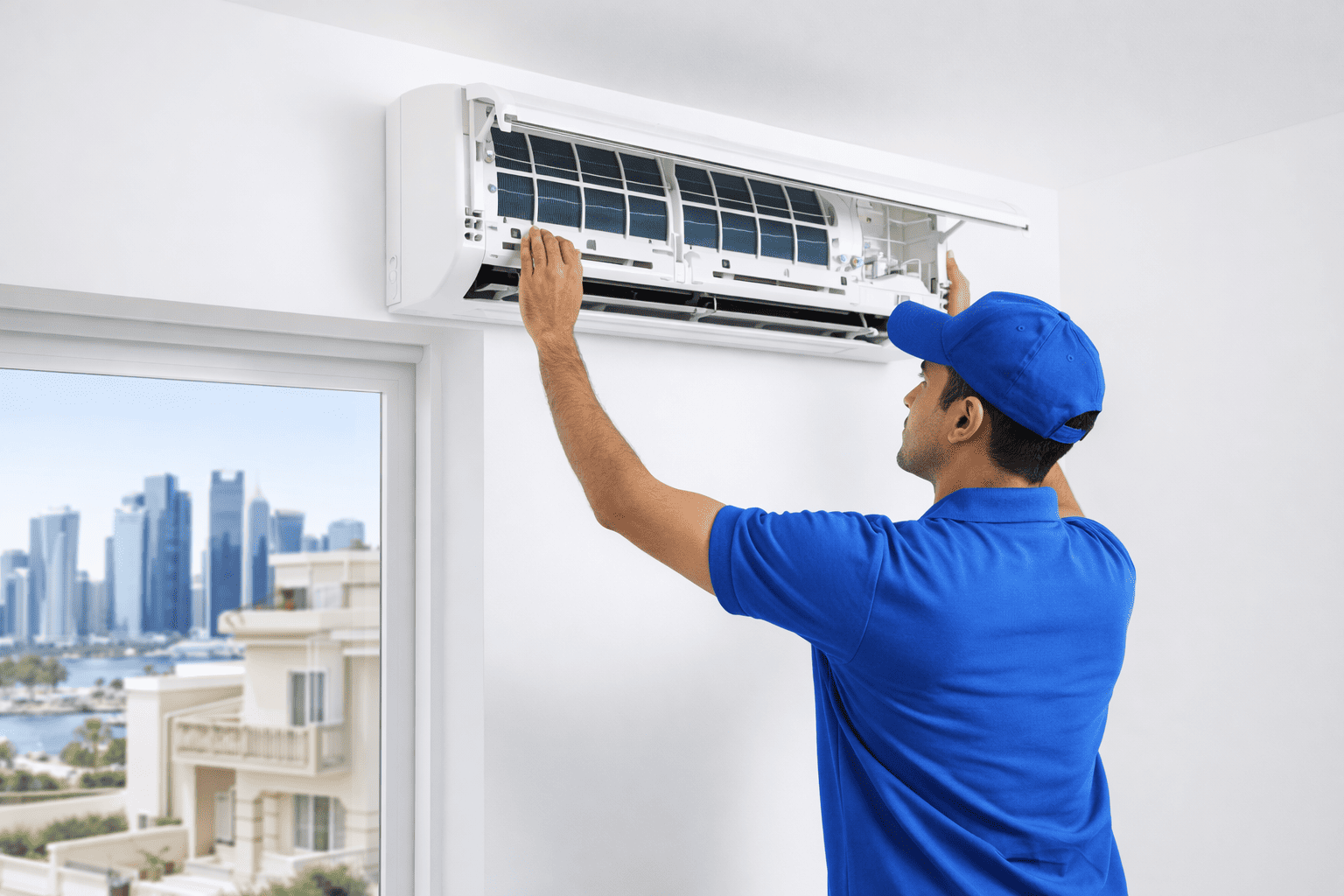 Air conditioner service and maintenance in Qatar